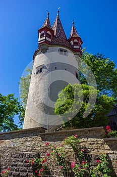 The Thieves Tower, Lindau in Lake Constance, Bavaria, Germany, Europe