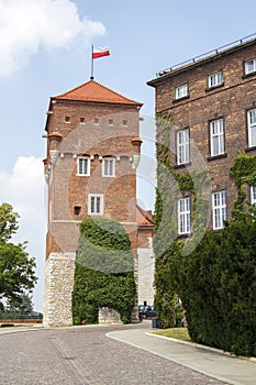 Thieves Tower in Wawel Castle in Krakow, Poland