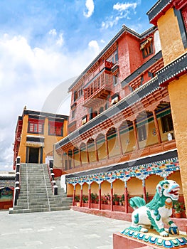 Thiksay Monastery, Tibetan Buddhist tradition in Ladakh