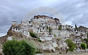 Thikse Gompa or Thikse Monastery also Tiksey, Thiksey or Thiksay is a gompa Tibetan-style monastery affiliated with the Gelug