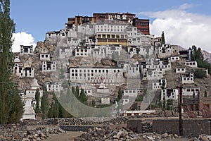 Thikse Monastery in Ladakh photo