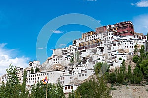 Thikse Monastery Thikse  Gompa in Ladakh, Jammu and Kashmir, India.