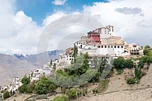 Thikse Monastery Thikse  Gompa in Ladakh, Jammu and Kashmir, India.