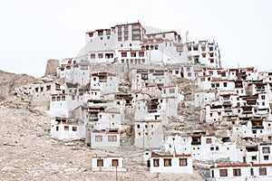 Thiksey Gompa, Leh Ladakh. Landmark for travel