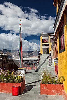 Thiksey monastery. Ladakhm, India