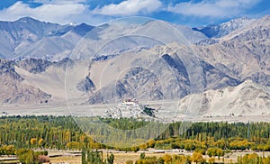 Thiksey monastery in leh