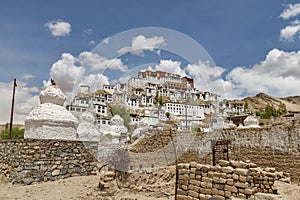 Thiksey Monastery,Thiksey Gompa, Leh Ladakh, Jammu,Kashmir, India,on 19 May 2022