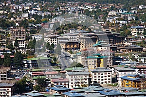 Thimphu, The capital of Bhutan