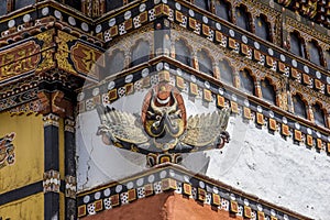 Thimpu dzong, detail