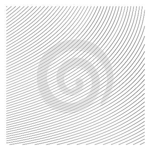 Thin black lines pattern background. Simple vector abstract pattern