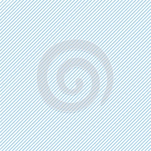 Thin blue diagonal stripes on white vector background