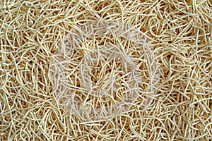 Thin egg noodles for broth