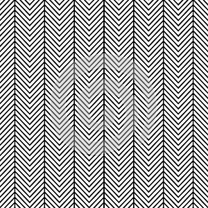 Thin herringbone lines seamless vector pattern.