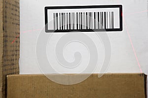 Thin Laser on a Barcode