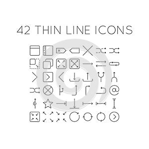Thin Line Icons