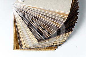 Thin wooden samples sheaf