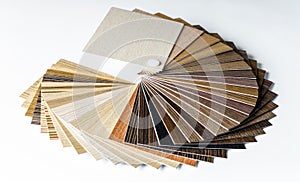 Thin wooden samples sheaf