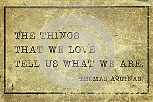 Things we love Aquinas photo