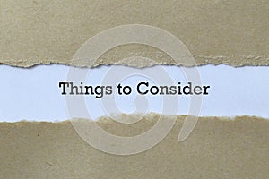 Things to consider on paper photo