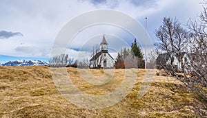 Thingvellir National Park, Iceland Rural Church