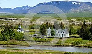 Thingvellir, Small Village photo