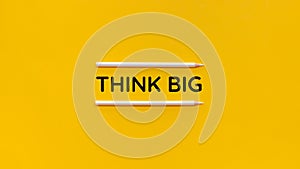 Think big with creativity concepts