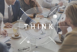 Think Determination Ideas Inspiration Thoughts Concept