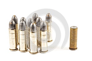 Think different (group of bullets and single bullet