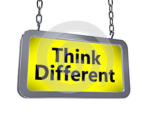 Think different on billboard