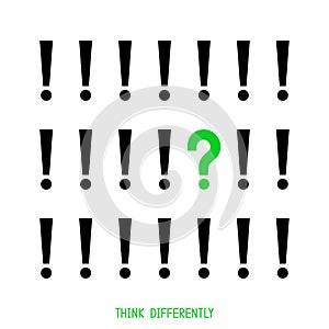 Think differently