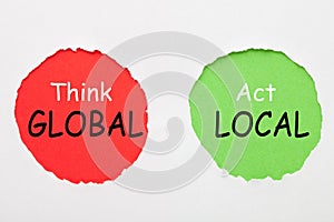 Think Global Act Local