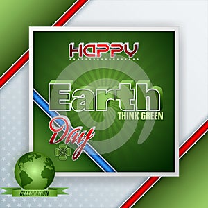 Think green on the day of the earth`s celebration