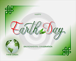 Think green, Earth day celebration