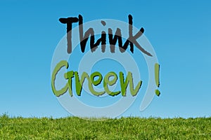 Think green grass