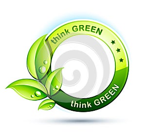 Think green icon