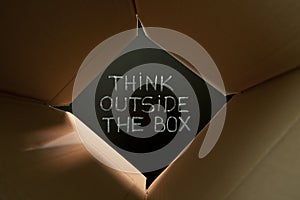 Think outside the box on blackboard
