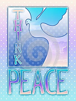 Think Peace Dove