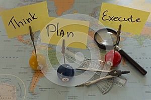 Think, Plan, Execute (Englisch)