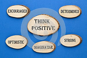 Think Positive Concept