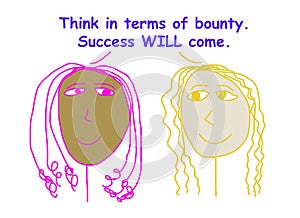 Think in terms of bounty photo