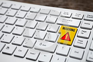 Think before you press the button