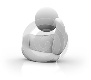 Thinker Lost in Thought