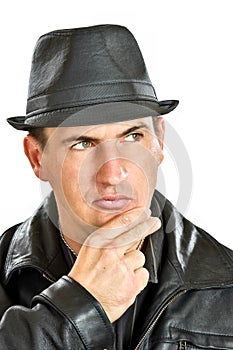 Thinking Man portrait