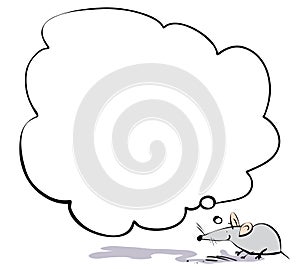 Thinking mouse