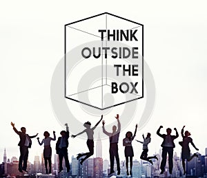 Thinking Out Of The Box Concept