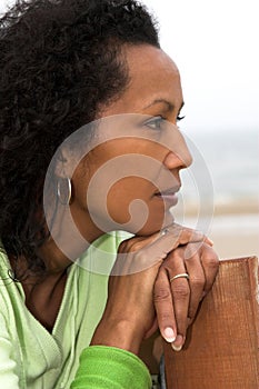 Thinking pose photo