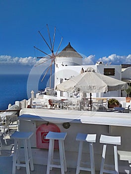 Thira, Thera, Santorini Island, Greece photo