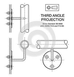 Third Angle Orthographic Projection