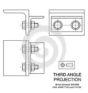 Third Angle Orthographic Projection