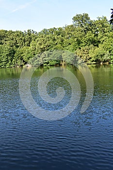 Third lake in Maksimir park.